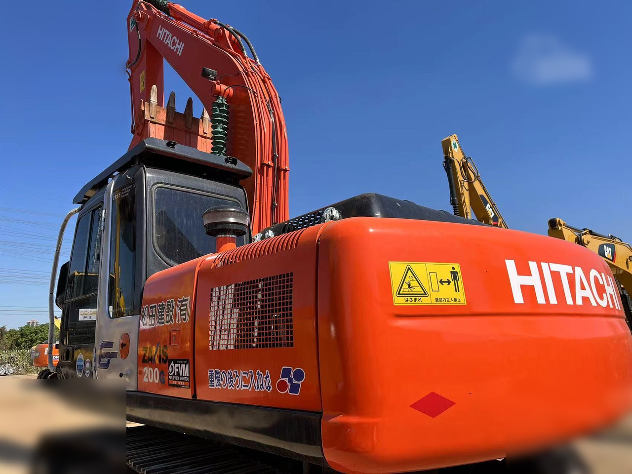 HITACHI ZX200 - Excavadora de cadenas: foto 3 HITACHI ZX200 - Excavadora de cadenas: foto 3