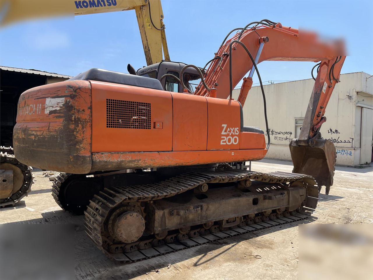 HITACHI ZX200 - Excavadora de cadenas: foto 5 HITACHI ZX200 - Excavadora de cadenas: foto 5