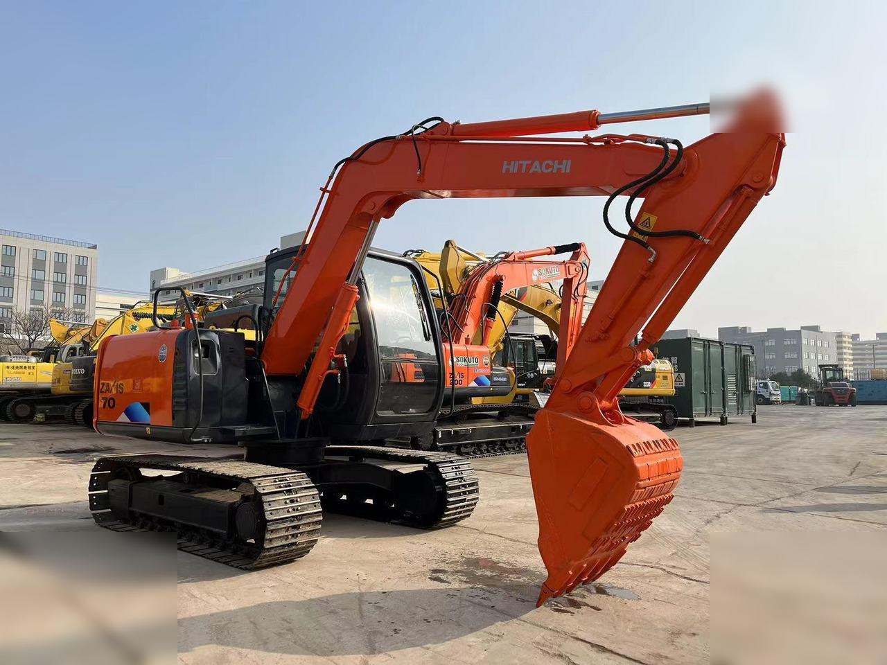 HITACHI ZX70 - Excavadora de cadenas: foto 5 HITACHI ZX70 - Excavadora de cadenas: foto 5