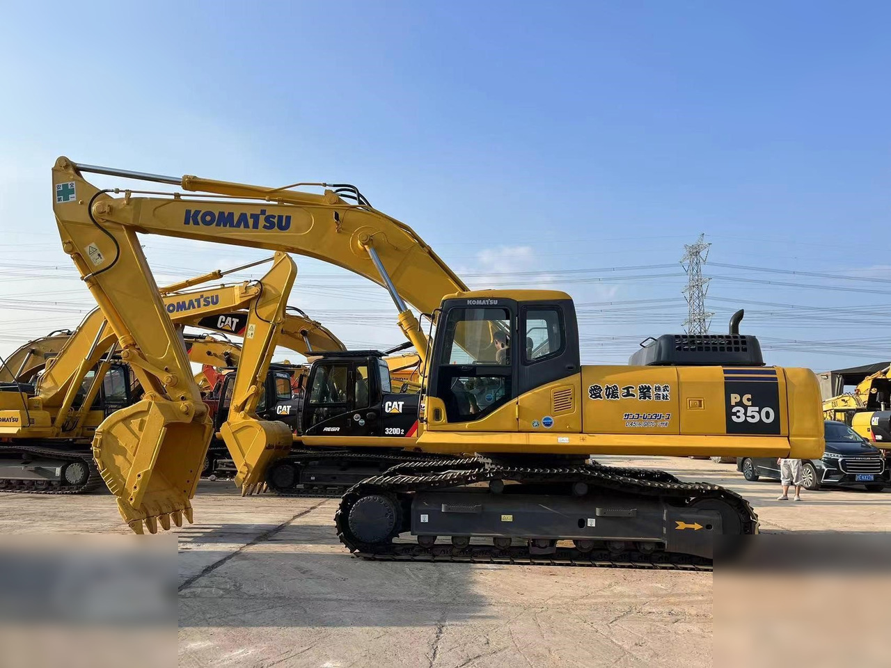 KOMATSU PC350-7 - Excavadora de cadenas: foto 1 KOMATSU PC350-7 - Excavadora de cadenas: foto 1