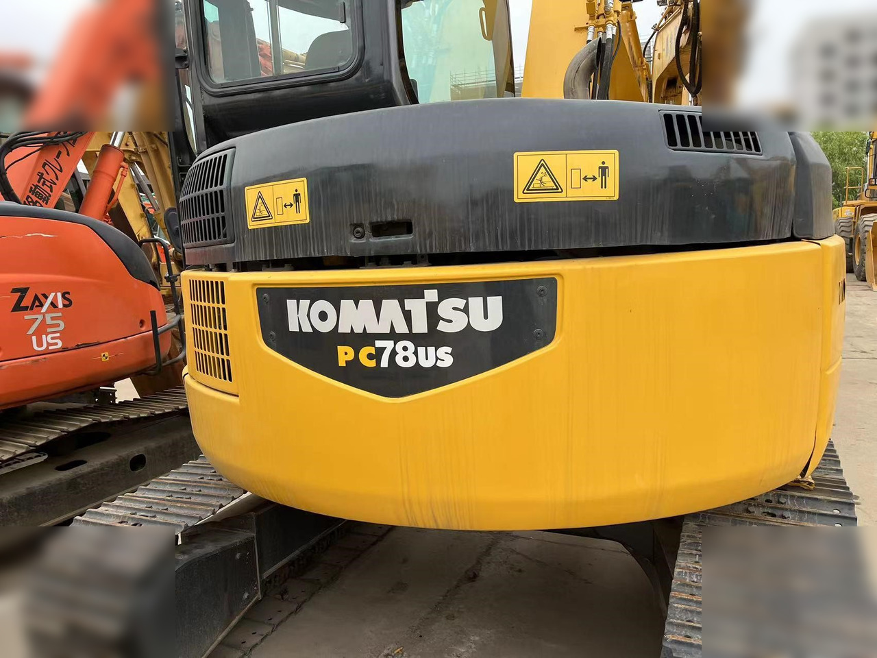 KOMATSU PC78US - Excavadora de cadenas: foto 3 KOMATSU PC78US - Excavadora de cadenas: foto 3