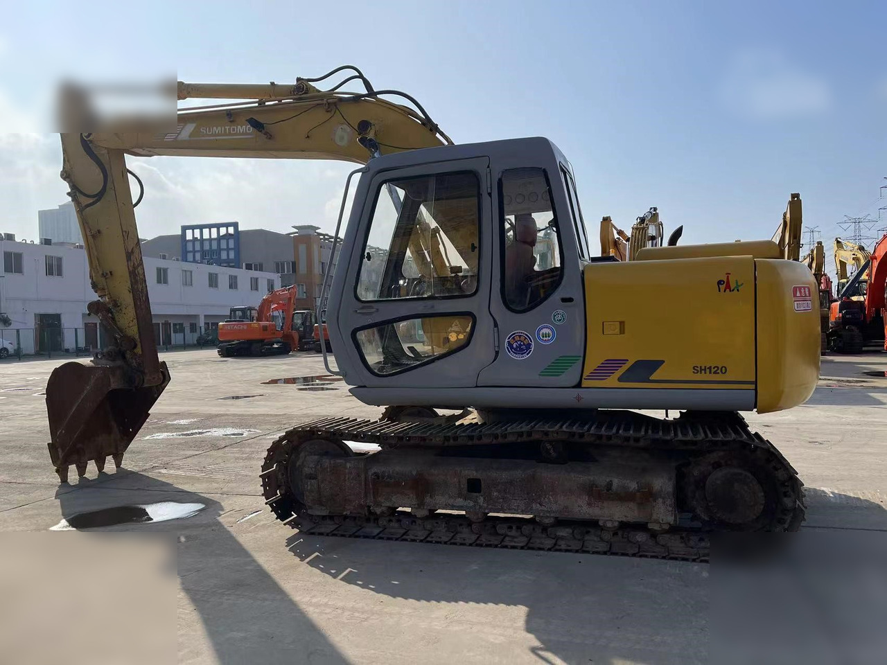 SUMITOMO SH120 - Excavadora de cadenas: foto 5 SUMITOMO SH120 - Excavadora de cadenas: foto 5