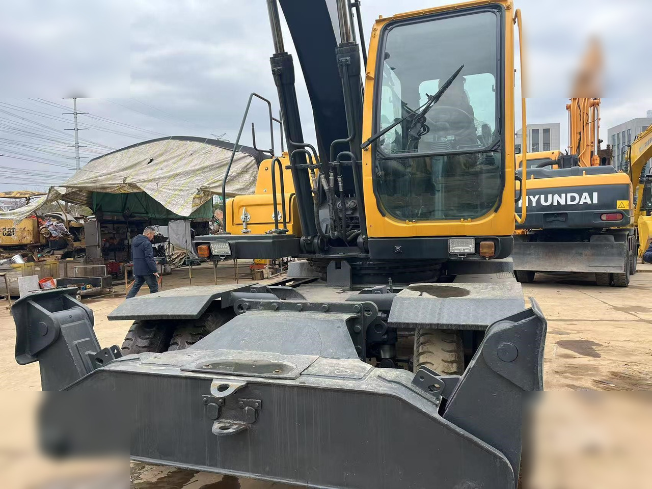 Excavadora de ruedas VOLVO EW170: foto 7 Excavadora de ruedas VOLVO EW170: foto 7