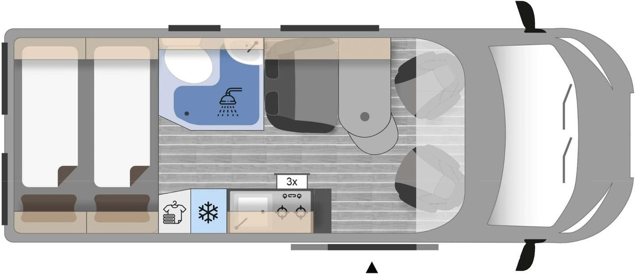 Clever Celebration 600 MJ 24*KLIMAAUTOMATIK*ACC*SOFORT* - Cámper: foto 2 Clever Celebration 600 MJ 24*KLIMAAUTOMATIK*ACC*SOFORT* - Cámper: foto 2
