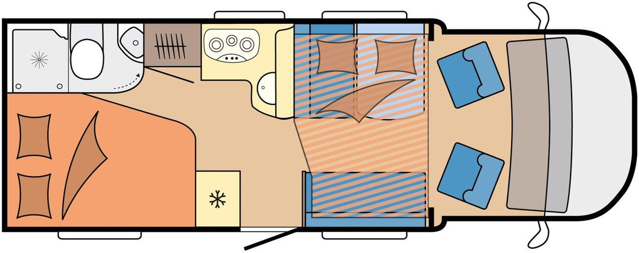 Hobby Optima T65 HFL ONTOUR *165PS*MARKISE*SOFORT* - Autocaravana perfilada: foto 4 Hobby Optima T65 HFL ONTOUR *165PS*MARKISE*SOFORT* - Autocaravana perfilada: foto 4