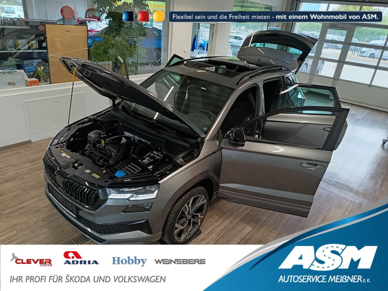 Skoda Karoq Sportline 1,5 TSI DSG*AHK*PSD*STD.HZG*NAVI - SUV/ Todoterreno: foto 1 Skoda Karoq Sportline 1,5 TSI DSG*AHK*PSD*STD.HZG*NAVI - SUV/ Todoterreno: foto 1