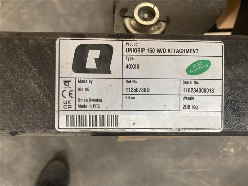 Ålö UNIGRIP 160 Euro beslag - Pinza: foto 3 Ålö UNIGRIP 160 Euro beslag - Pinza: foto 3