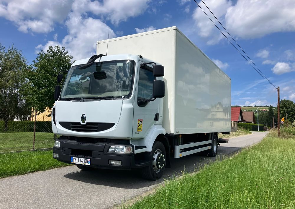 Renault Renault Midlum 220 dxi Kurierka kontener - Camión caja cerrada: foto 1 Renault Renault Midlum 220 dxi Kurierka kontener - Camión caja cerrada: foto 1