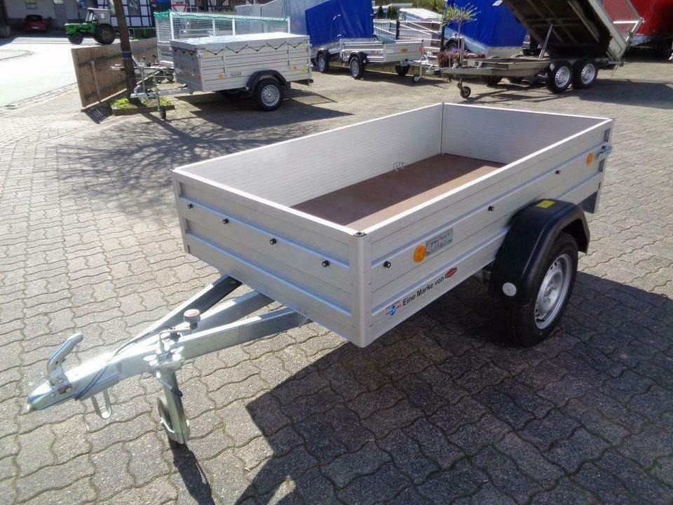 Aktion ! ! TPV PKW-Anhänger 750 kg, Zurrbügel, Stützrad, 100 km - Remolque de coche: foto 2 Aktion ! ! TPV PKW-Anhänger 750 kg, Zurrbügel, Stützrad, 100 km - Remolque de coche: foto 2
