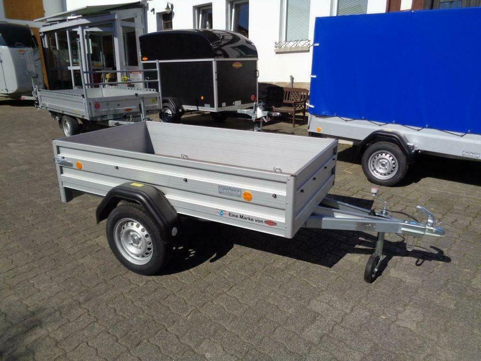 Aktion ! ! TPV PKW-Anhänger 750 kg, Zurrbügel, Stützrad, 100 km - Remolque de coche: foto 1 Aktion ! ! TPV PKW-Anhänger 750 kg, Zurrbügel, Stützrad, 100 km - Remolque de coche: foto 1