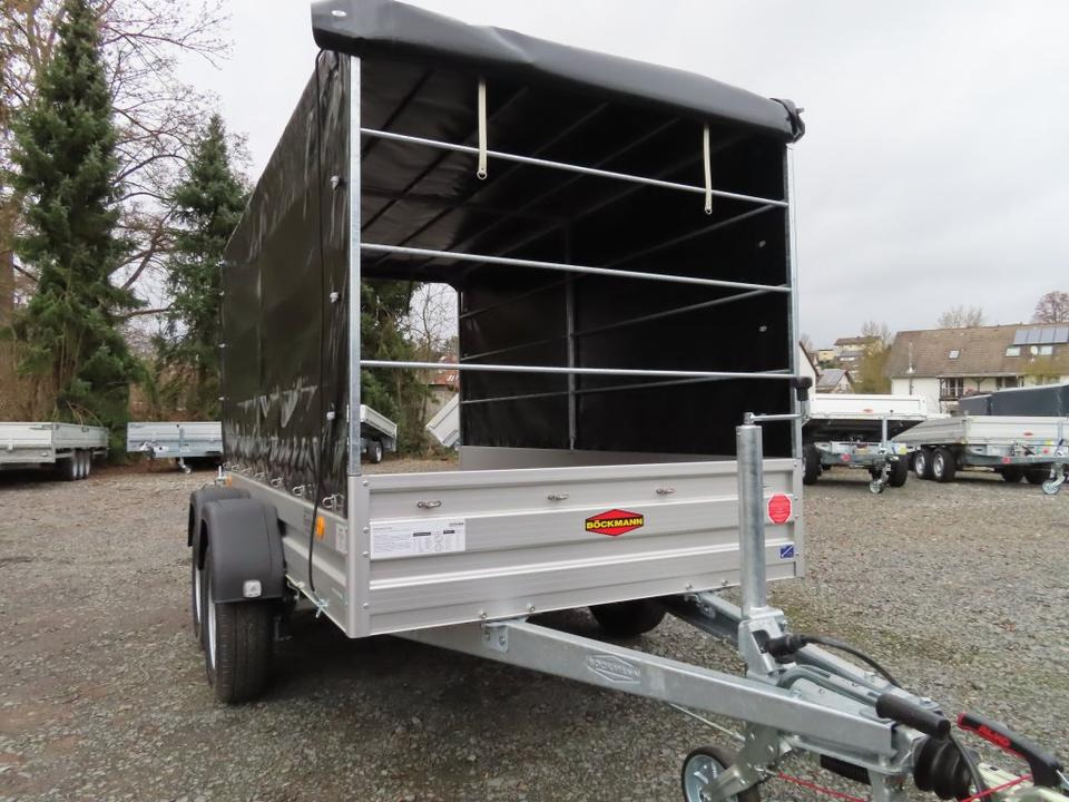 Remolque con toldo Böckmann,PKW Anhänger, 2,7 to. Plane u. Spriegel, 100 km/h: foto 8
