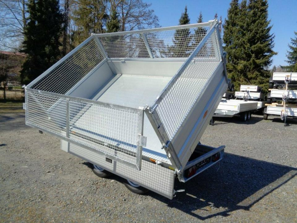 Böckmann PKW-Anhänger Elektro Dreiseitenkipper, 2,7 to - Remolque volquete: foto 2 Böckmann PKW-Anhänger Elektro Dreiseitenkipper, 2,7 to - Remolque volquete: foto 2