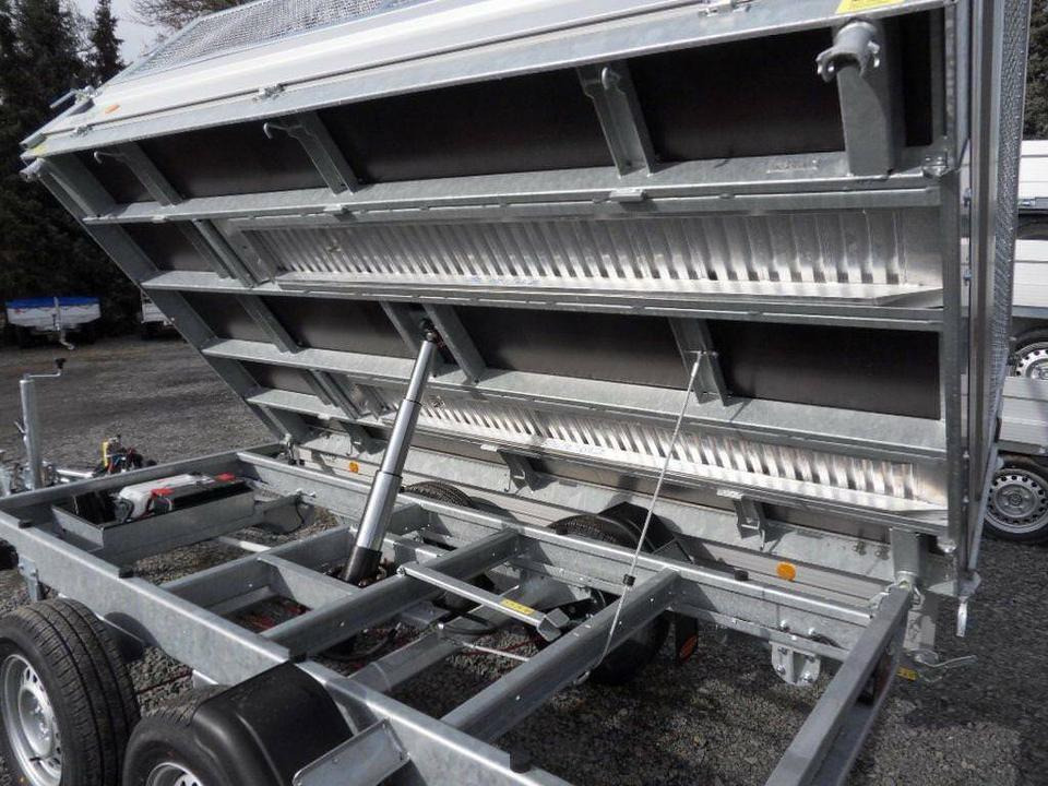 Böckmann PKW-Anhänger, Elektro-Dreiseitenkipper, 3,5to. - Remolque volquete: foto 5 Böckmann PKW-Anhänger, Elektro-Dreiseitenkipper, 3,5to. - Remolque volquete: foto 5