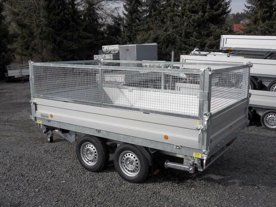 Böckmann PKW-Anhänger, Elektro-Dreiseitenkipper, 3,5to. - Remolque volquete: foto 4 Böckmann PKW-Anhänger, Elektro-Dreiseitenkipper, 3,5to. - Remolque volquete: foto 4