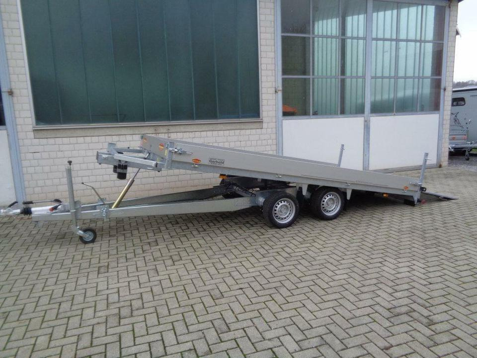 Böckmann PKW-Anhänger, Universaltransporter 3,5 to. - Remolque portavehículos: foto 1 Böckmann PKW-Anhänger, Universaltransporter 3,5 to. - Remolque portavehículos: foto 1