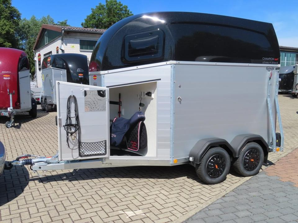 Remolque para caballos Böckmann Pferdeanhänger Champion Esprit Flügeltür Sattelkammer: foto 6