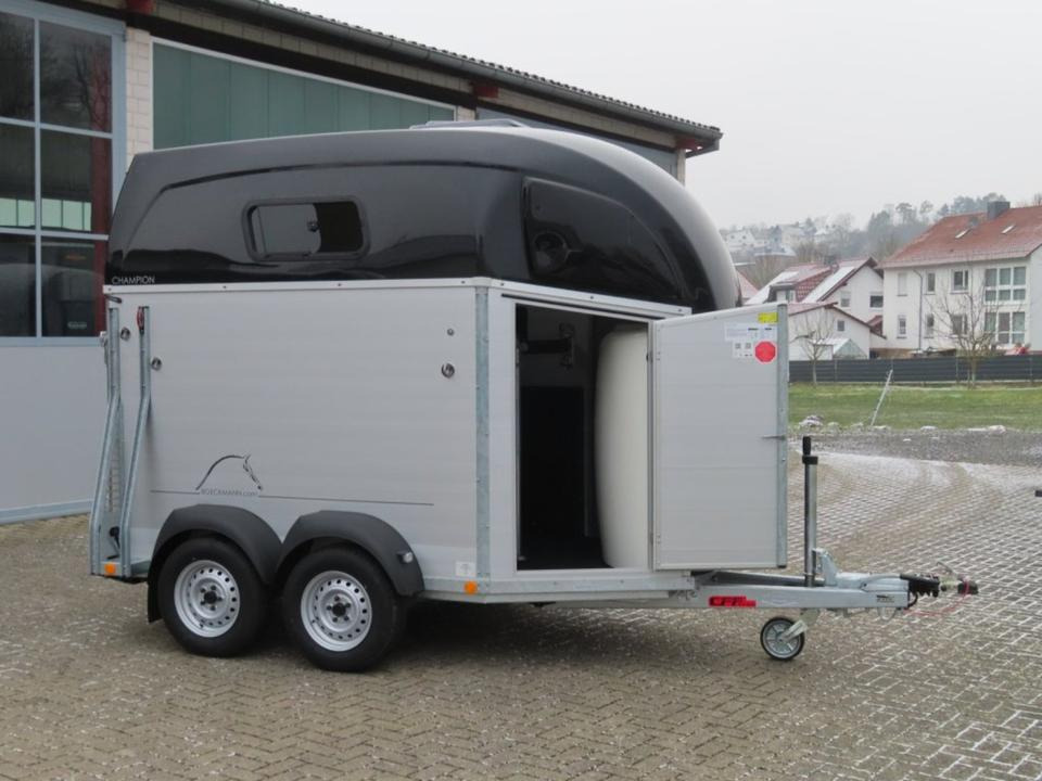 Remolque para caballos Böckmann Pferdeanhänger Champion R extra Fenster Dachlüfter SaKa.: foto 18