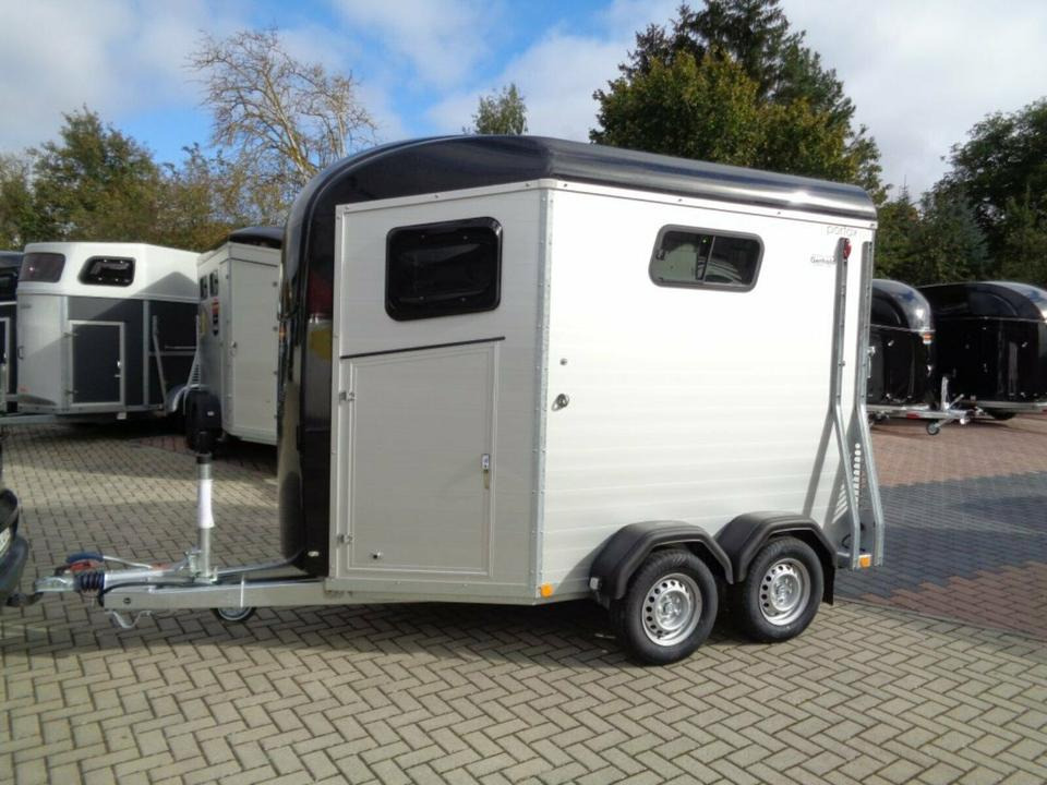 Böckmann Pferdeanhänger Portax Esprit s+b Aluboden, Sattelkammer, - Remolque para caballos: foto 2 Böckmann Pferdeanhänger Portax Esprit s+b Aluboden, Sattelkammer, - Remolque para caballos: foto 2