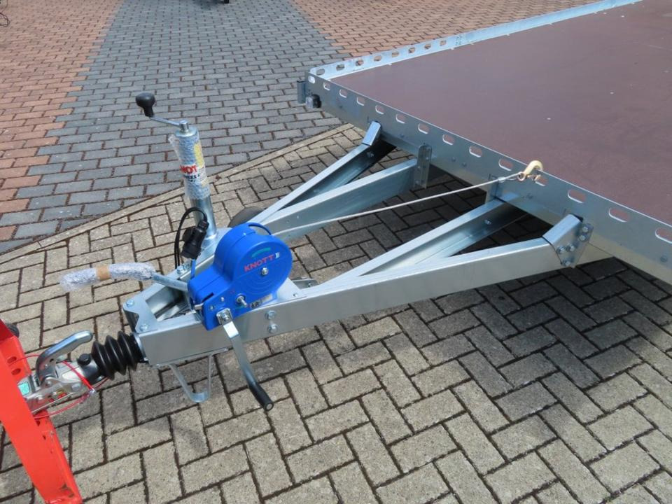 Böckmann, TPV, Universaltransporter, 2,7 to. Seilwinde - Remolque portavehículos: foto 3 Böckmann, TPV, Universaltransporter, 2,7 to. Seilwinde - Remolque portavehículos: foto 3