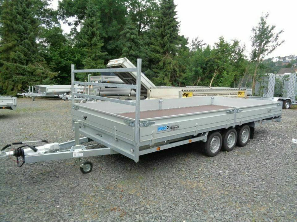 Hulco - PKW Anhänger Tridem, 3,5 to Leihanhänger Mietfahrzeug 5m - Remolque plataforma/ Caja abierta: foto 3 Hulco - PKW Anhänger Tridem, 3,5 to Leihanhänger Mietfahrzeug 5m - Remolque plataforma/ Caja abierta: foto 3
