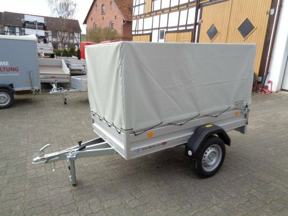 Pkw Anhänger, 750 kg, Alu Plane und Spriegel 100 km/h - Remolque de coche: foto 4 Pkw Anhänger, 750 kg, Alu Plane und Spriegel 100 km/h - Remolque de coche: foto 4