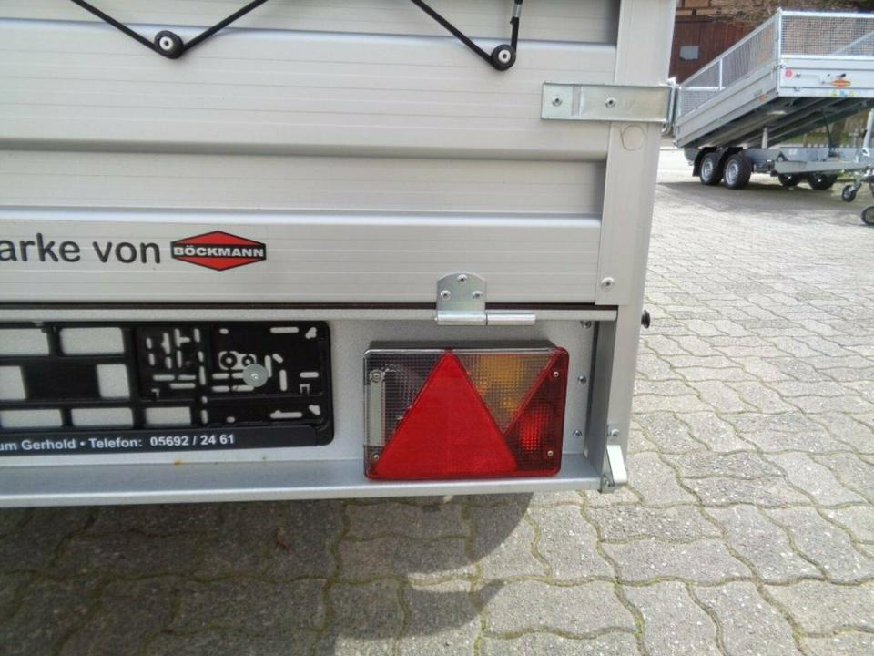 Remolque de coche Pkw Anhänger, 750 kg, Alu Plane und Spriegel 100 km/h: foto 7