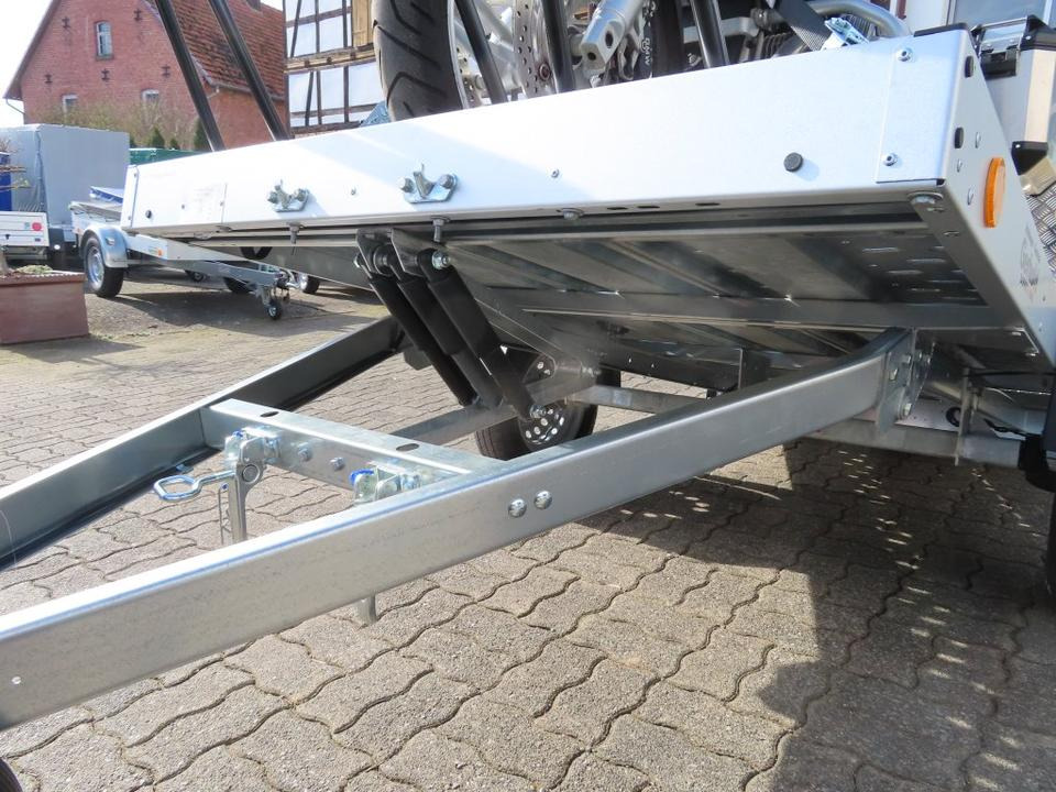 TPV KD-MU-T3 Motorradanhänger PKW-Anhänger 100km/h - Remolque para moto: foto 5 TPV KD-MU-T3 Motorradanhänger PKW-Anhänger 100km/h - Remolque para moto: foto 5