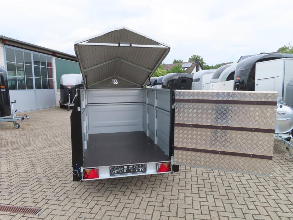 TPV Kleinviehanhänger 1,0t Flügeltür Viehanhänger Ziegen Schafe - Remolque transporte de ganado: foto 3 TPV Kleinviehanhänger 1,0t Flügeltür Viehanhänger Ziegen Schafe - Remolque transporte de ganado: foto 3