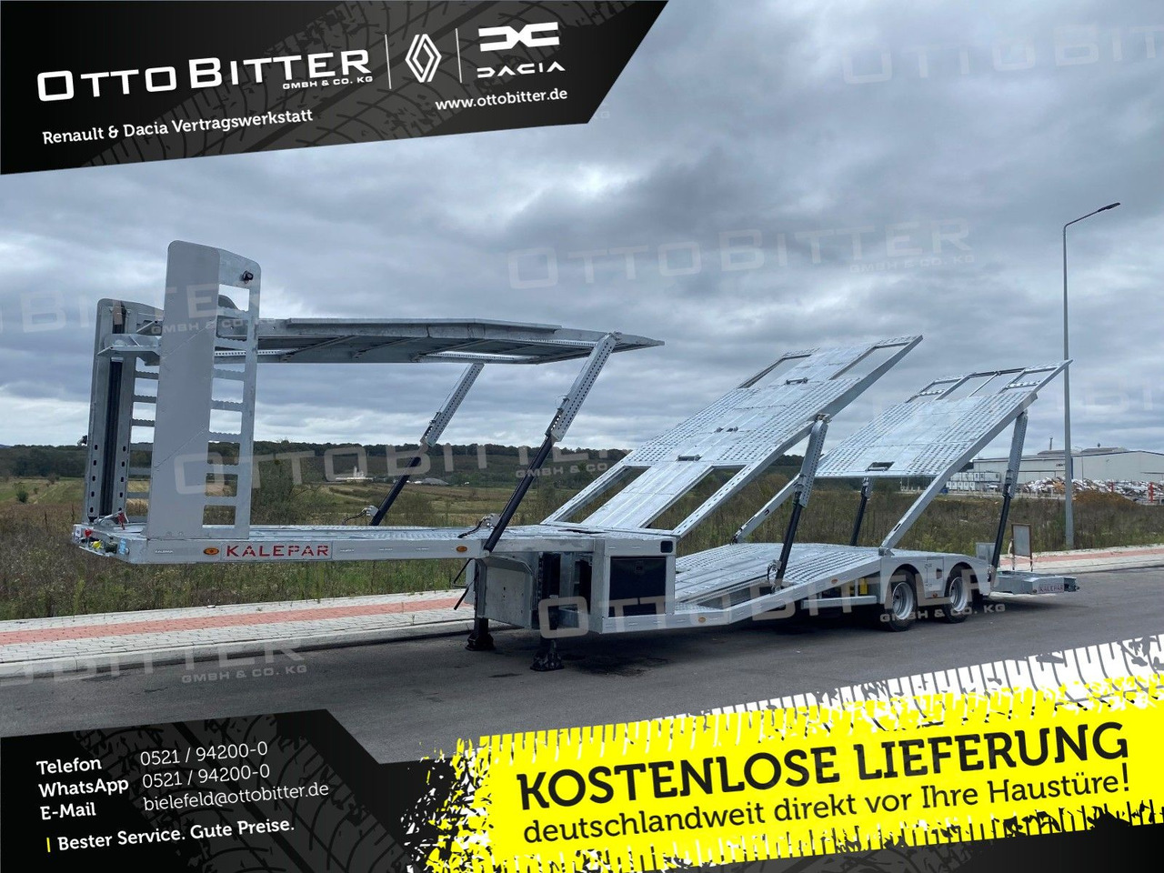 KALEPAR KLP228V6 6er-Autotransporter VDI2700 - Semirremolque portavehículos: foto 1 KALEPAR KLP228V6 6er-Autotransporter VDI2700 - Semirremolque portavehículos: foto 1