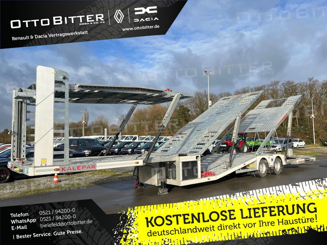 KALEPAR KLP228V6 6er-Autotransporter VDI2700 - Semirremolque portavehículos: foto 1 KALEPAR KLP228V6 6er-Autotransporter VDI2700 - Semirremolque portavehículos: foto 1