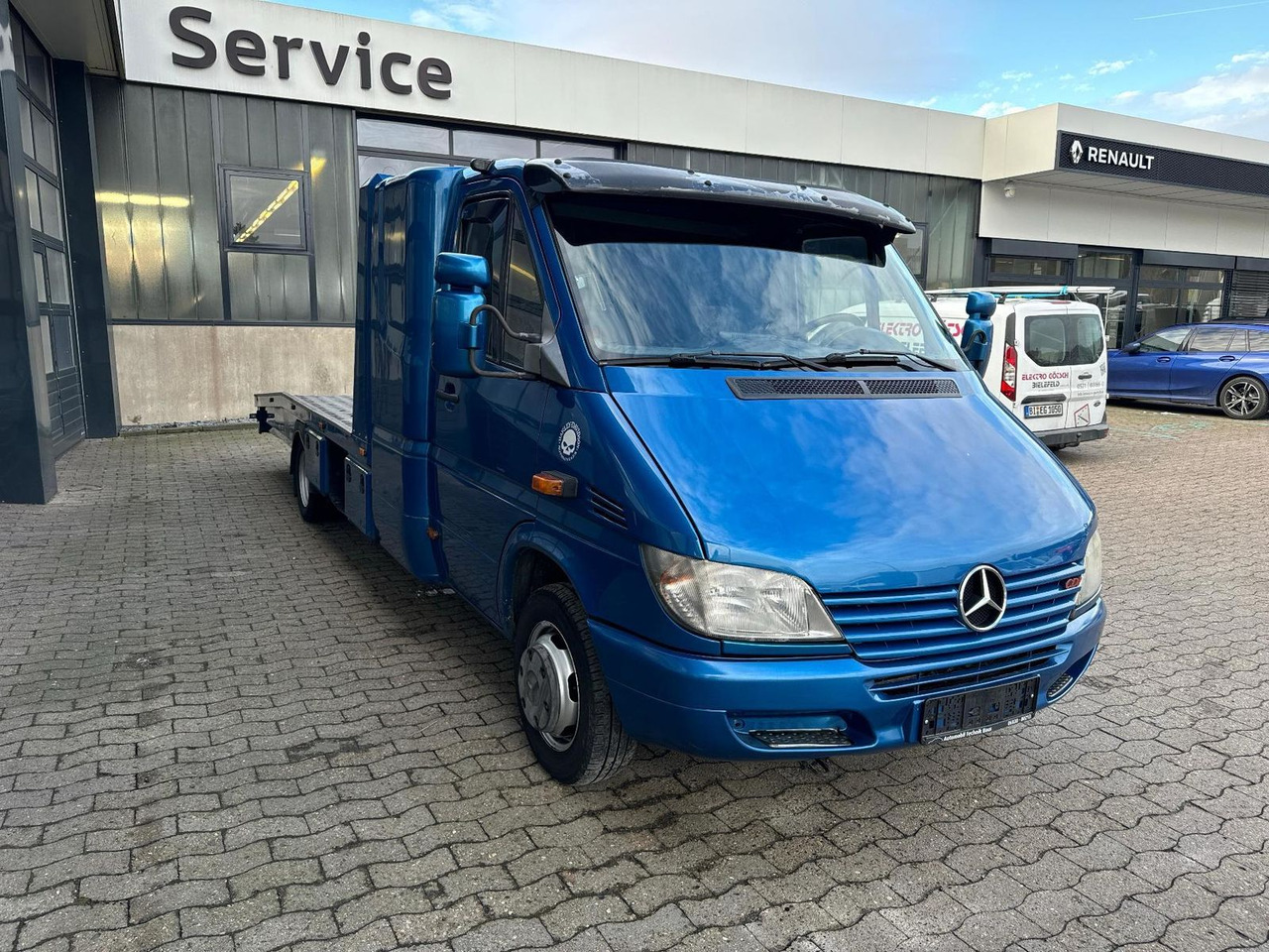 Mercedes-Benz Sprinter 2.7 CDI ABSCHLEPPWAGEN SCHLAFKABINE - Camión portavehículos: foto 3 Mercedes-Benz Sprinter 2.7 CDI ABSCHLEPPWAGEN SCHLAFKABINE - Camión portavehículos: foto 3
