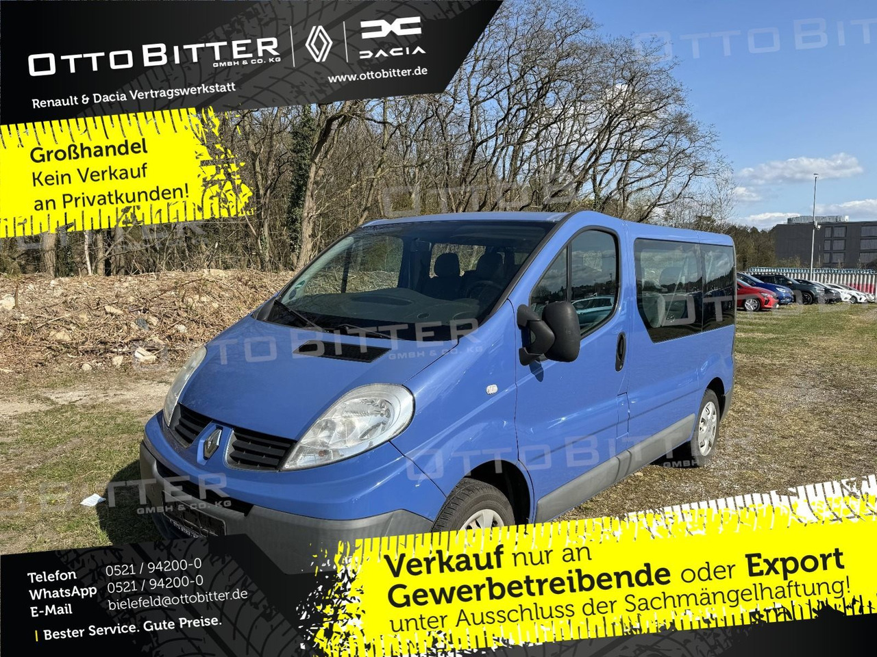 Renault Trafic Combi dCi90 L1H1 9-Sitzer - Furgoneta de pasajeros: foto 1 Renault Trafic Combi dCi90 L1H1 9-Sitzer - Furgoneta de pasajeros: foto 1