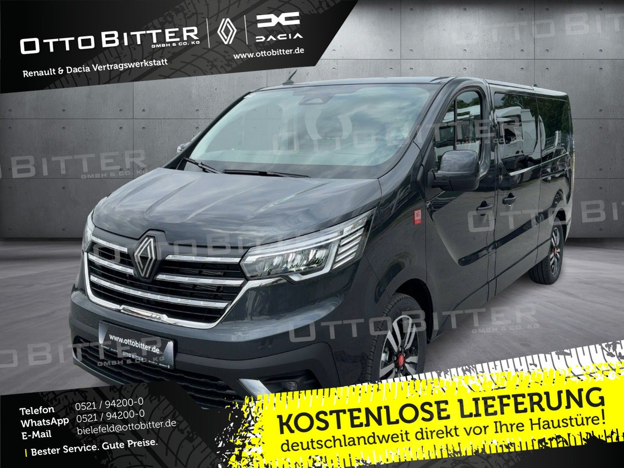 Renault Trafic Grand RED EDITION L2H1 dCi150 EDC 9-SITZE - Furgoneta de pasajeros: foto 1 Renault Trafic Grand RED EDITION L2H1 dCi150 EDC 9-SITZE - Furgoneta de pasajeros: foto 1