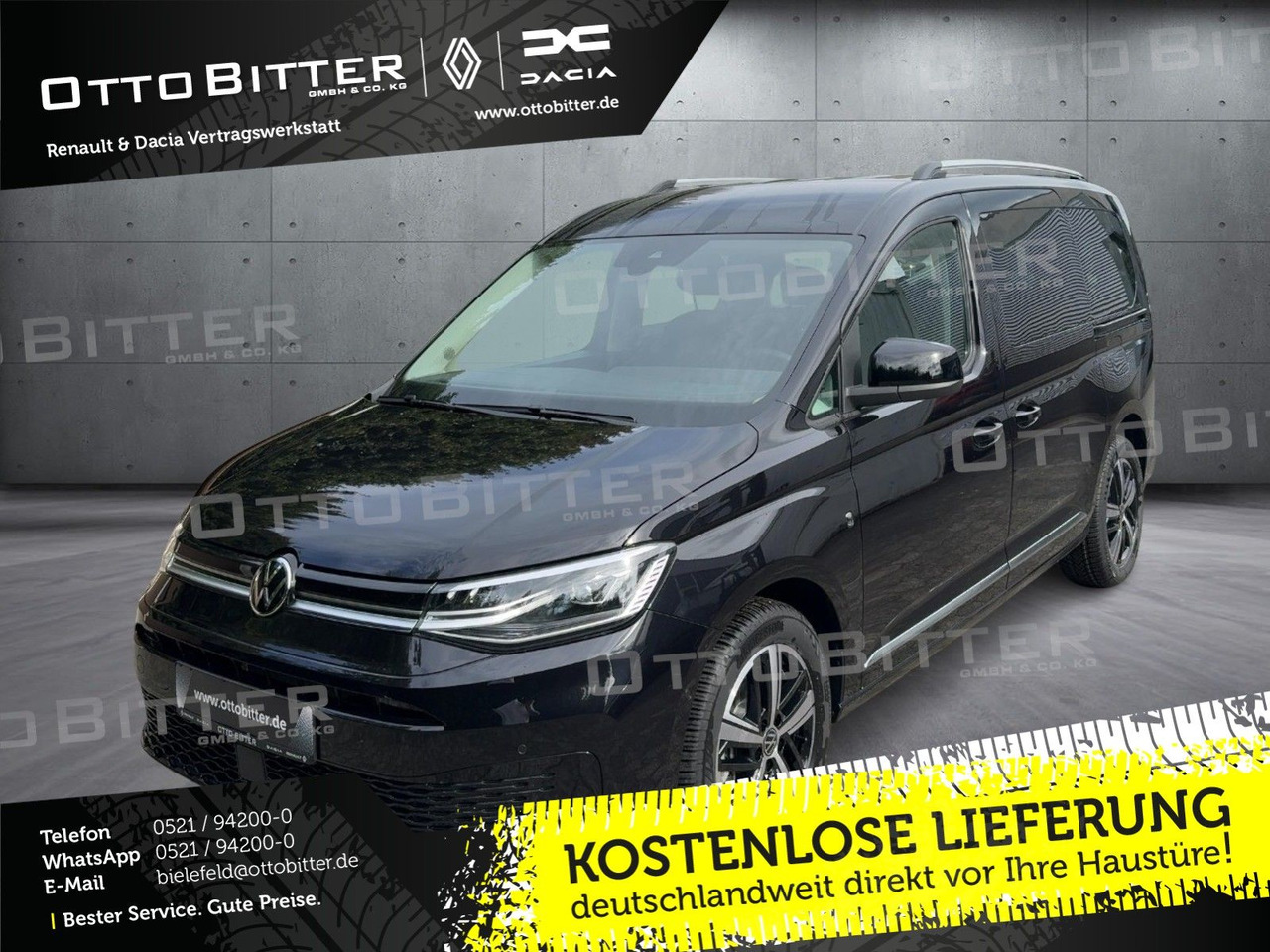 Volkswagen Caddy Maxi 1.5 TSI Maxi Style 7-Sitzer DSG GJR - Furgoneta de pasajeros: foto 1 Volkswagen Caddy Maxi 1.5 TSI Maxi Style 7-Sitzer DSG GJR - Furgoneta de pasajeros: foto 1