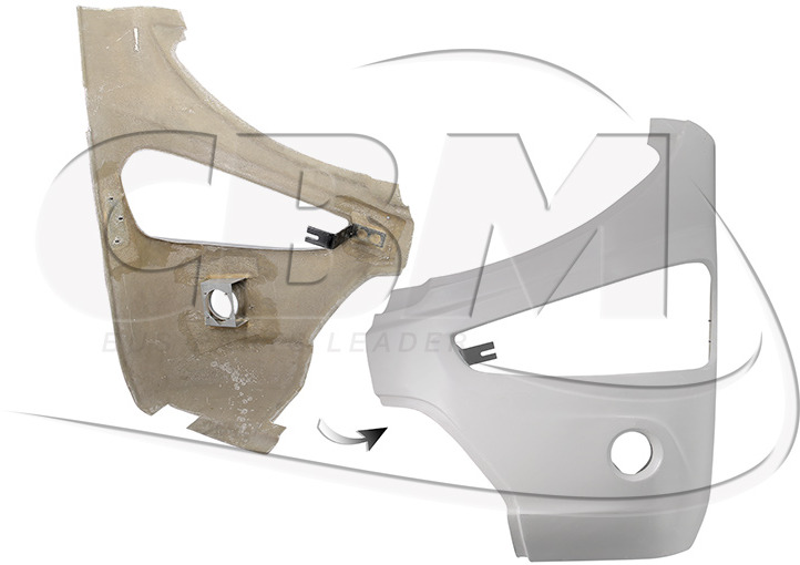 CBM FRONT LEFT BUMPER - WABCO (9254394017) - Parachoques para Autobús: foto 1 CBM FRONT LEFT BUMPER - WABCO (9254394017) - Parachoques para Autobús: foto 1
