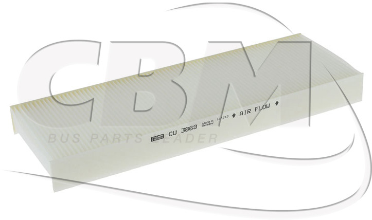 MANN FILTER CABIN AIR FILTER - WABCO ISRI (4613070022 | 4259401) - Filtro de cabina para Autobús: foto 1 MANN FILTER CABIN AIR FILTER - WABCO ISRI (4613070022 | 4259401) - Filtro de cabina para Autobús: foto 1