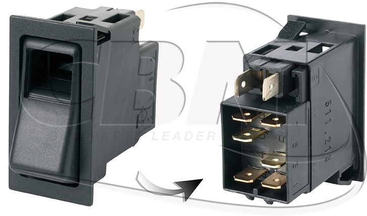 SWF CAR HEIGHTENING SWITCH - FIAT (705785 | 74060151 | 79038465) - Sistema eléctrico para Autobús: foto 1 SWF CAR HEIGHTENING SWITCH - FIAT (705785 | 74060151 | 79038465) - Sistema eléctrico para Autobús: foto 1