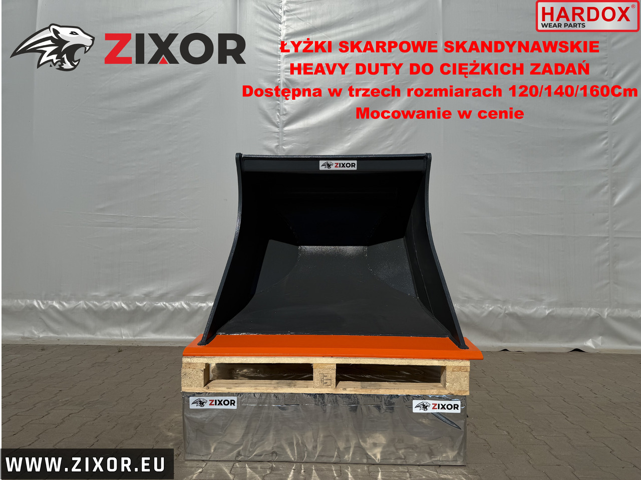 ZIXOR Skandynawska - Cazo para excavadora para Implemento: foto 1 ZIXOR Skandynawska - Cazo para excavadora para Implemento: foto 1