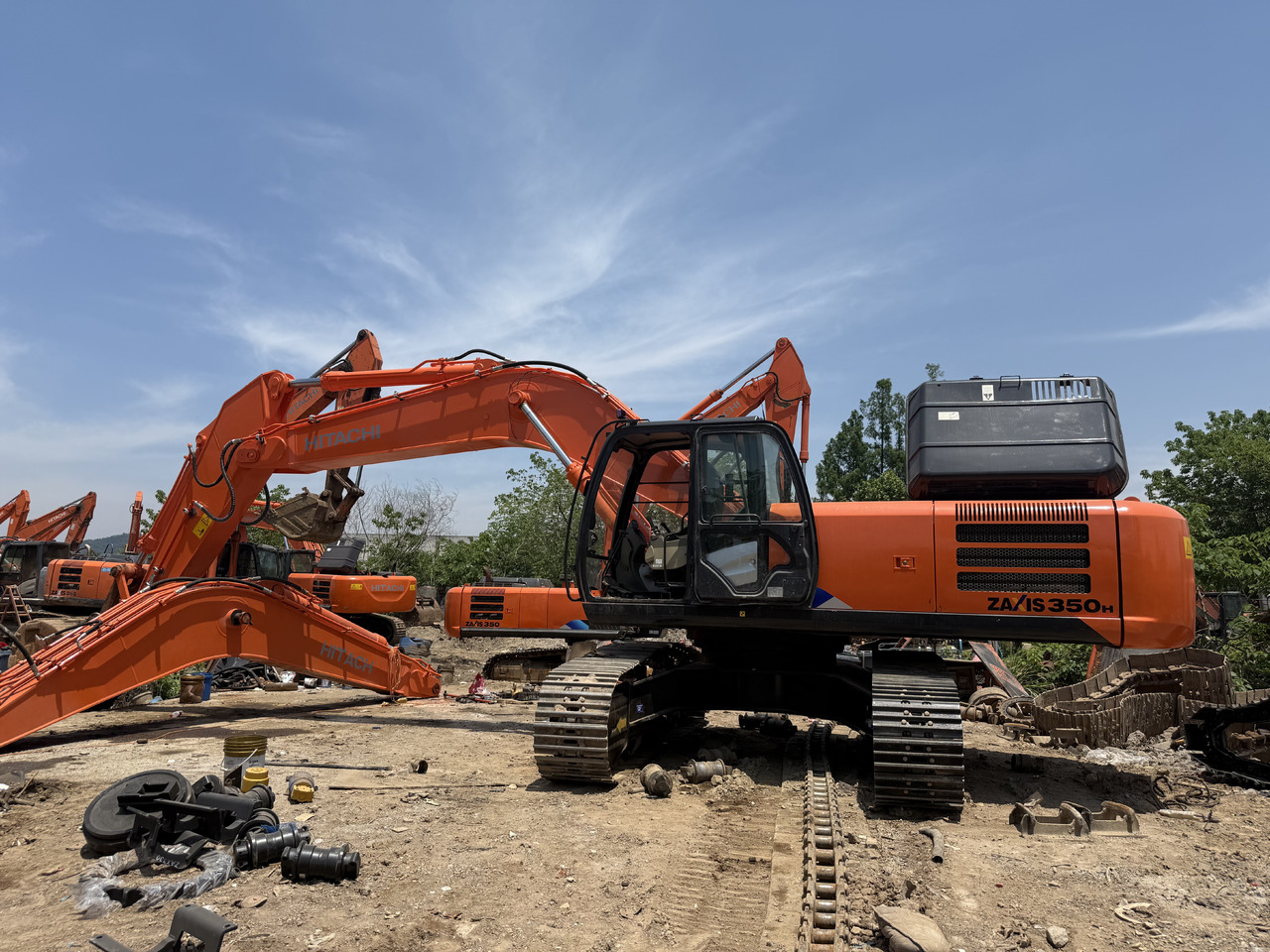HITACHI 350-5g - Excavadora de ruedas: foto 2 HITACHI 350-5g - Excavadora de ruedas: foto 2