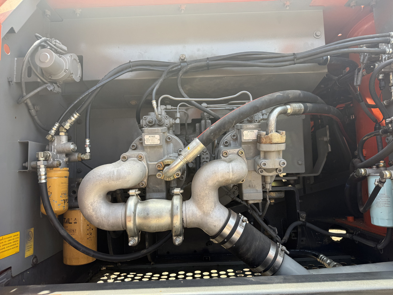 Excavadora de ruedas HITACHI used hitachi 350-5g  excavator [ Copy ]: foto 16