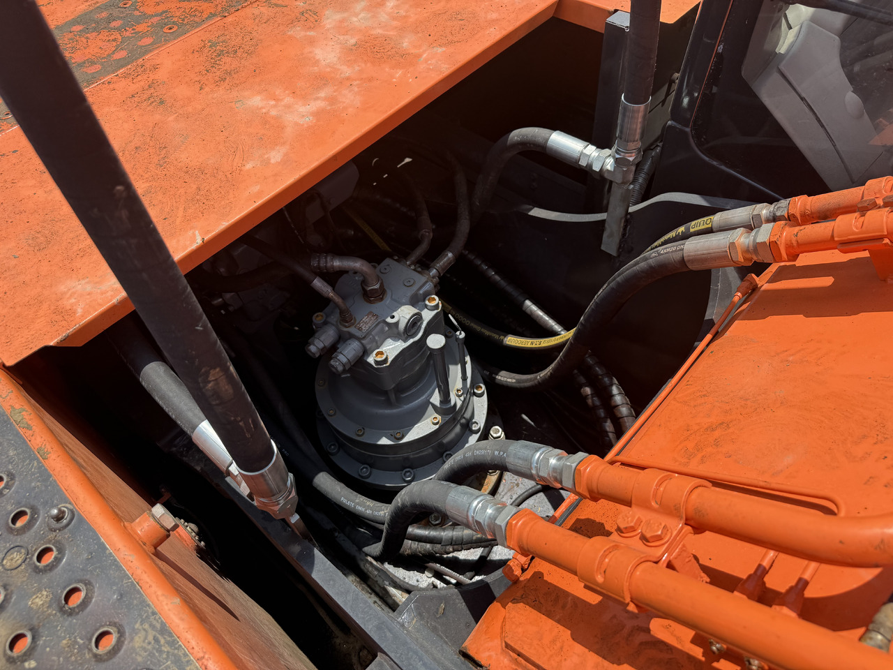 Excavadora de ruedas HITACHI used hitachi 350-5g  excavator [ Copy ]: foto 24