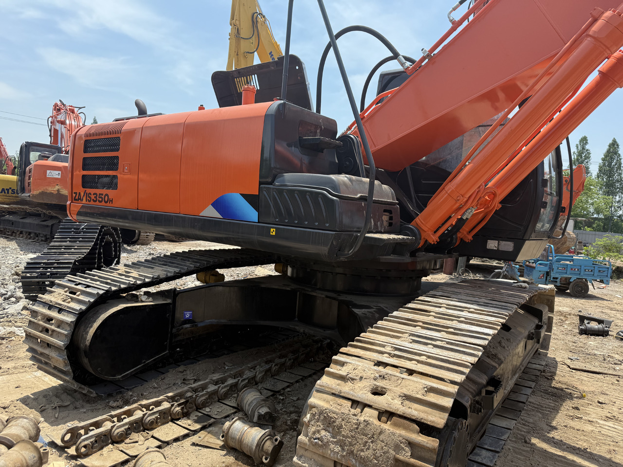 Excavadora de ruedas HITACHI used hitachi 350-5g  excavator [ Copy ]: foto 12