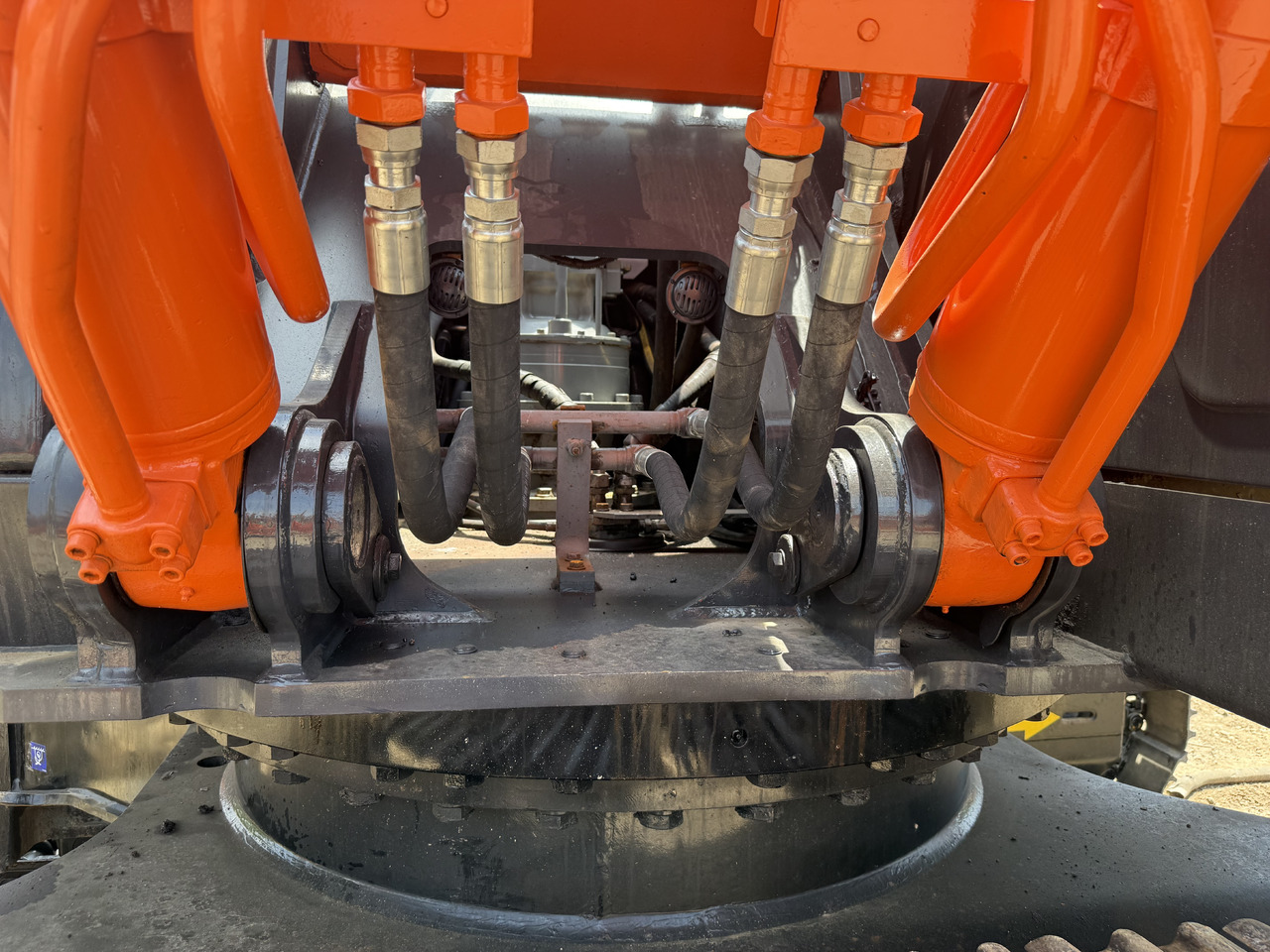 Excavadora de ruedas HITACHI used hitachi 350-5g  excavator [ Copy ]: foto 14