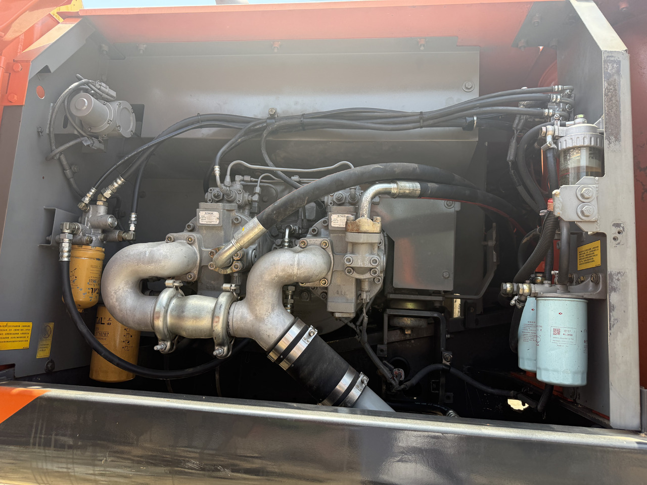 Excavadora de ruedas HITACHI used hitachi 350-5g  excavator [ Copy ]: foto 15