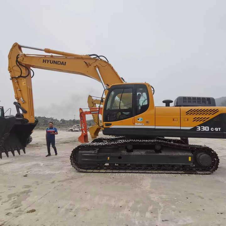 Heavy Construction Equipment Crawler Excavator HYUNDAI R330 Used Machine for Sale - Excavadora: foto 1 Heavy Construction Equipment Crawler Excavator HYUNDAI R330 Used Machine for Sale - Excavadora: foto 1
