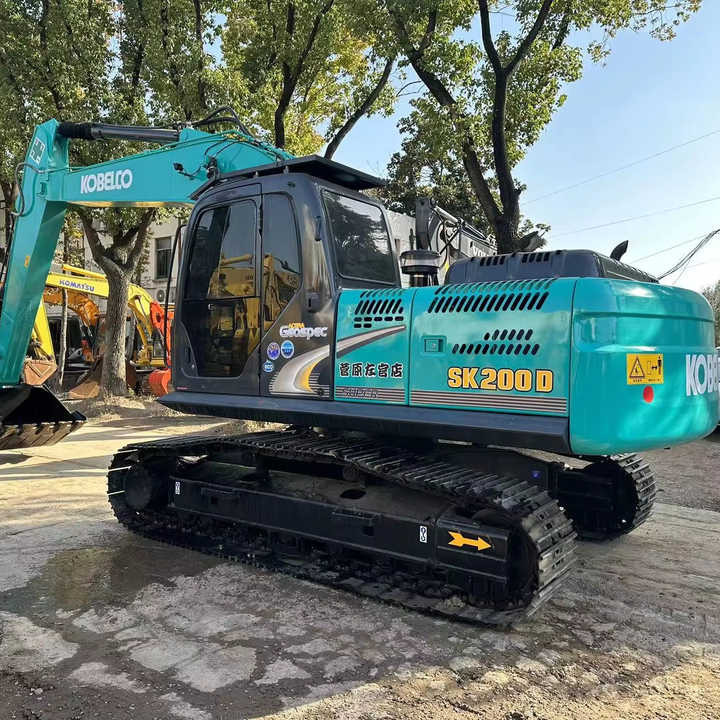Used Japan Kobelco SK200-8 Crawler Excavator New Arrival Earth-moving Machine for Sale - Excavadora de cadenas: foto 1 Used Japan Kobelco SK200-8 Crawler Excavator New Arrival Earth-moving Machine for Sale - Excavadora de cadenas: foto 1