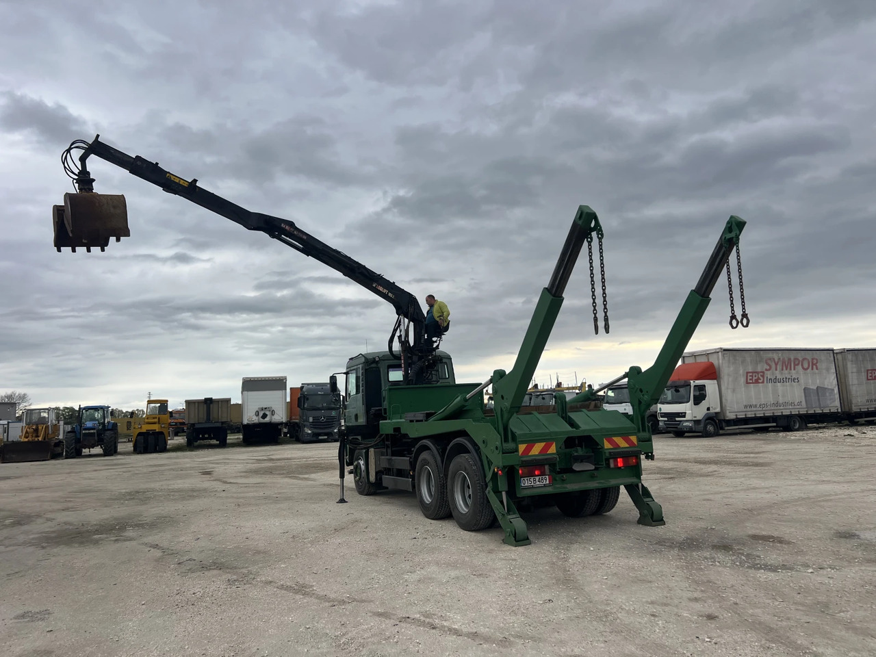 Leasing para  Man Tga 6х4, Самосвал с Кран Man Tga 6х4, Самосвал с Кран: foto 17