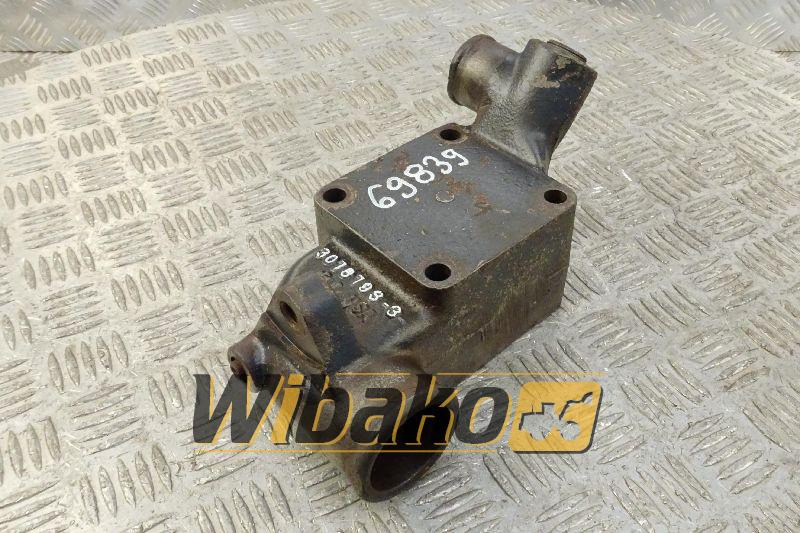 Thermostat housing for engine Cummins M11 3076793 - Termostato para Maquinaria de construcción: foto 1 Thermostat housing for engine Cummins M11 3076793 - Termostato para Maquinaria de construcción: foto 1