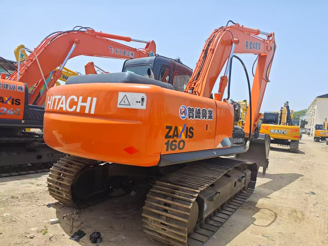 Excavadora de cadenas HITACHI ZX160: foto 13