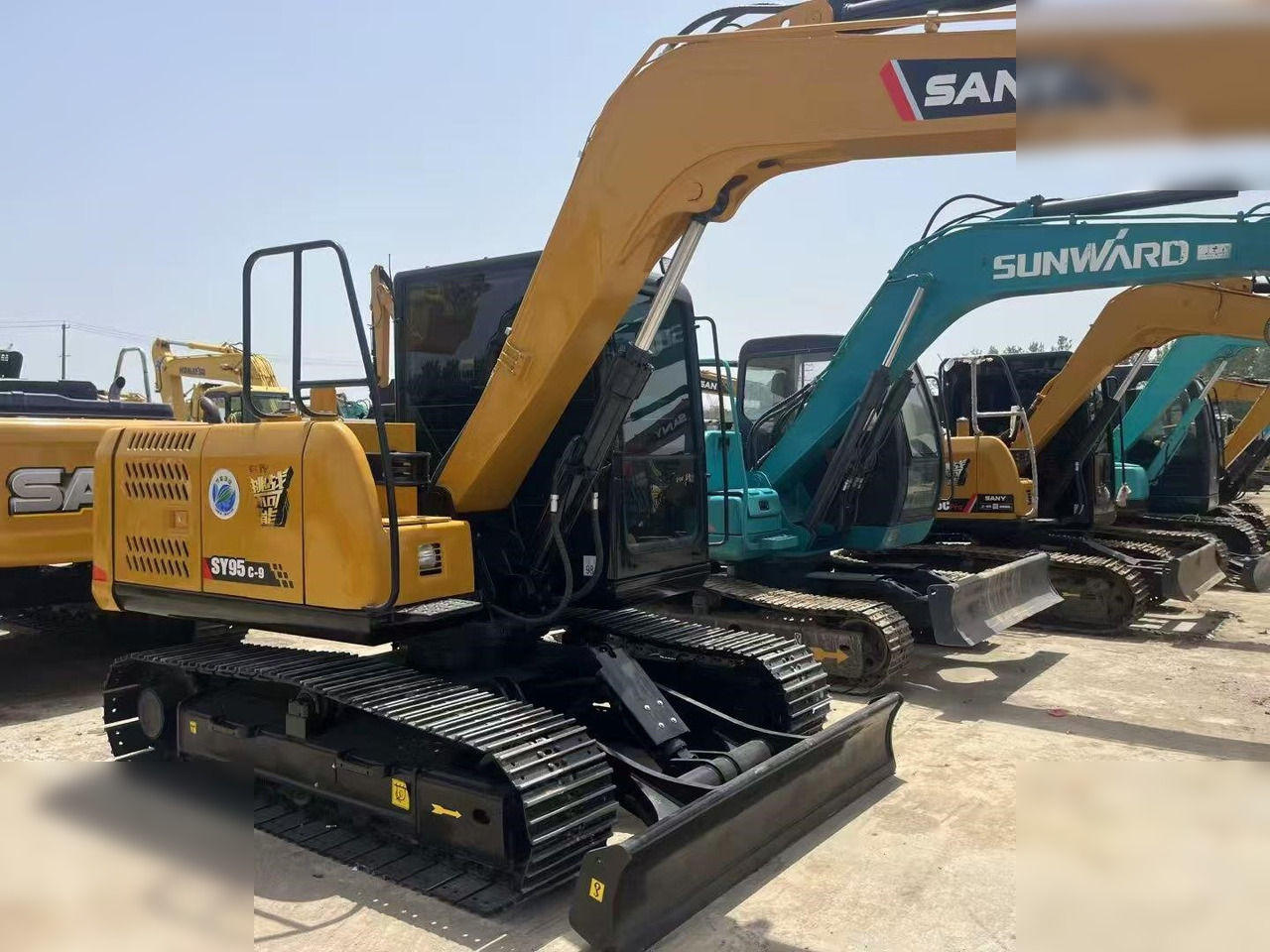 Excavadora de cadenas SANY SY95C: foto 17